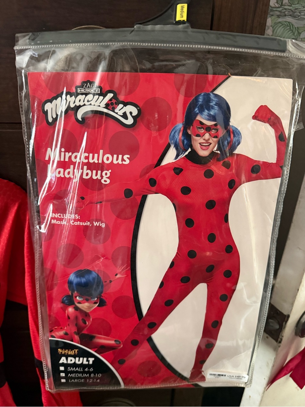 Ladybug Costume - Red with Black Spots